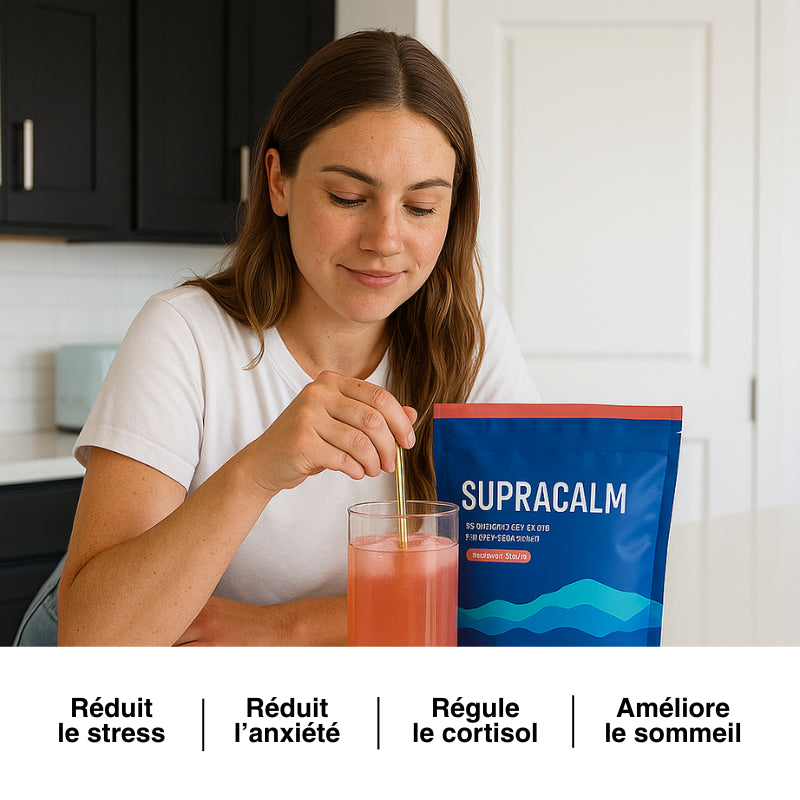 Mélange à boire contre le cortisol