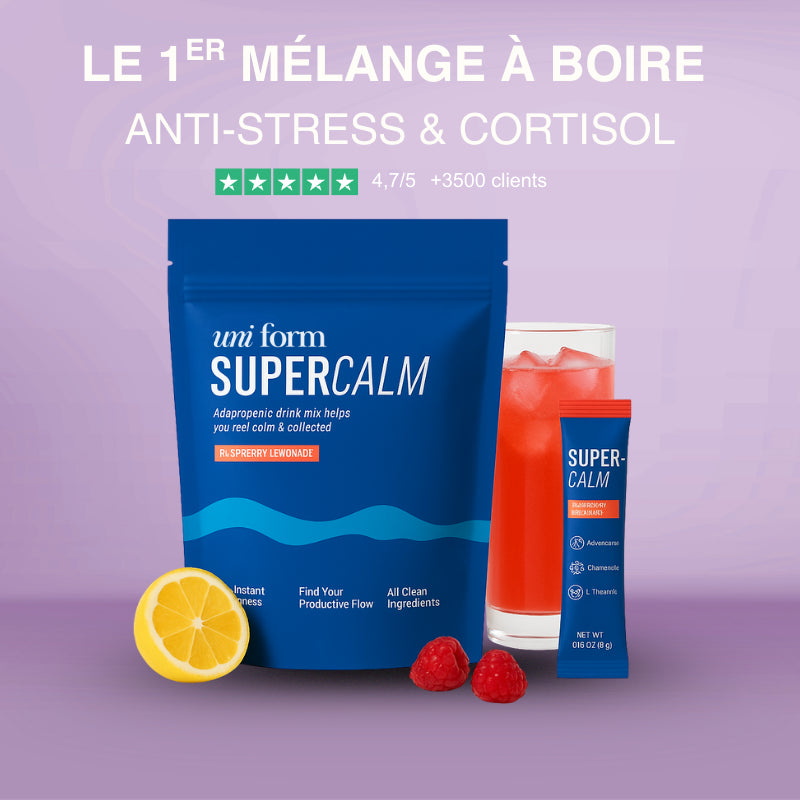 Mélange à boire contre le cortisol